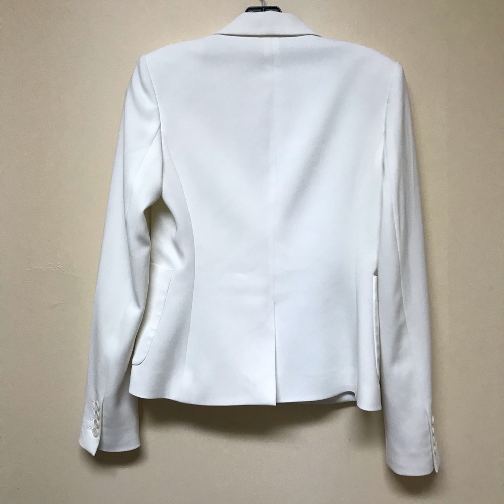 Theory Patch Pocket Blazer Winter White - image 3